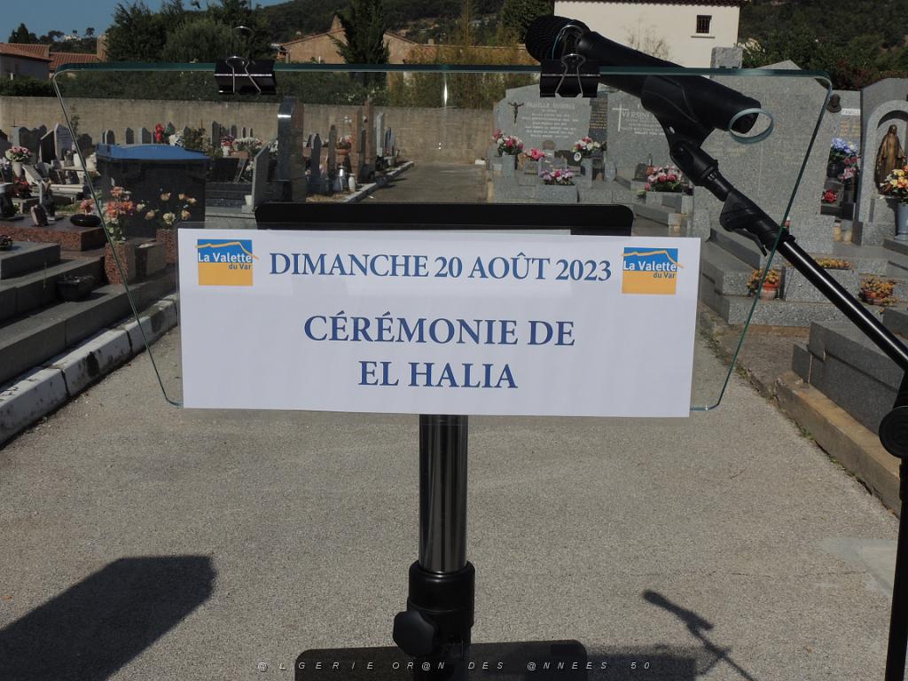 2023 08 20  LA VALETTE DU VAR -  CEREMONIE D EL HALIA (1).JPG -           